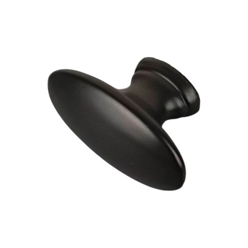 Bouton de meuble COMETE, Zamak noir satiné | Contemporain