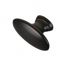 Bouton de meuble COMETE, Zamak noir satiné | Contemporain