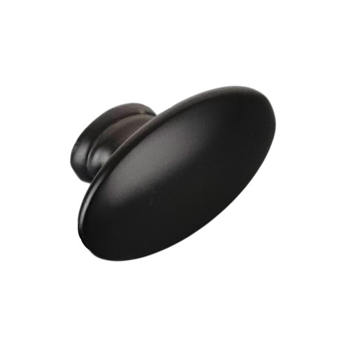 Bouton de meuble COMETE, Zamak noir satiné | Contemporain
