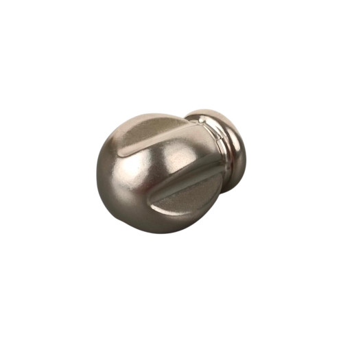 Bouton de meuble CROIX, Zamak chrome mat 20x25 mm | Vintage