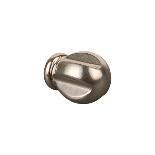 Bouton de meuble CROIX, Zamak chrome mat 20x25 mm | Vintage