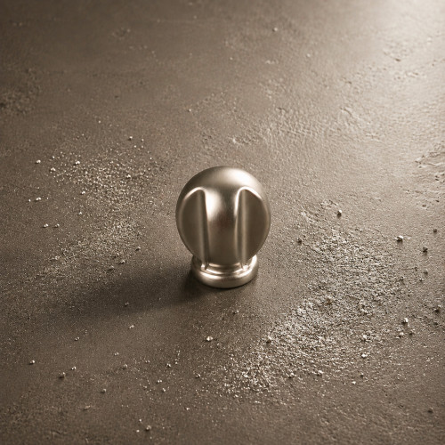 Bouton de meuble CROIX, Zamak chrome mat 20x25 mm | Vintage