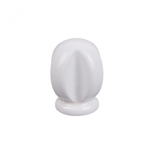 Bouton de meuble CROIX, Zamak blanc 29x35 mm | Contemporain