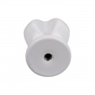 Bouton de meuble CROIX, Zamak blanc 29x35 mm | Contemporain