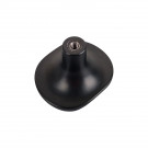 Bouton de meuble FOLD, Métal noir 39x23 mm | Contemporain