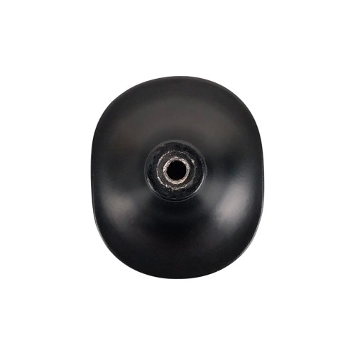 Bouton de meuble FOLD, Métal noir 39x23 mm | Contemporain