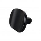 Bouton de meuble FOLD, Métal noir 39x23 mm | Contemporain