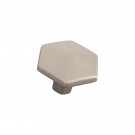 Bouton de meuble HEXAT, Métal nickel mat Ø30 mm | Contemporain