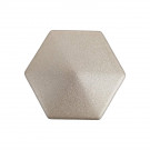 Bouton de meuble HEXAT, Métal nickel mat Ø30 mm | Contemporain