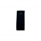 Bouton de meuble PEAKY, Cuir noir | Industriel