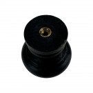 Bouton de meuble LYONNAIS, Bois noir mat Ø30 mm| Charme