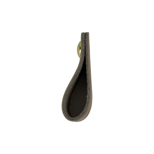 Bouton de meuble CORAL, Cuir beige| Industriel