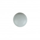 Bouton de meuble CONTEMPORAIN, bois laqué blanc Ø25 mm | Charme