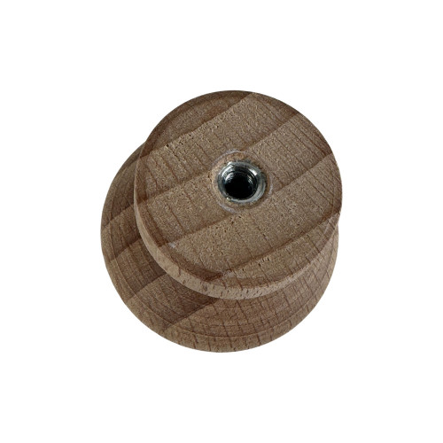 Bouton de meuble LYONNAIS, bois brut Ø30 mm | Cottage