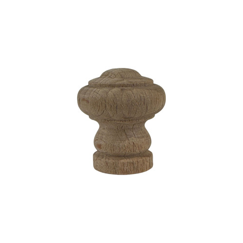 Bouton de meuble LYONNAIS, bois brut Ø30 mm | Cottage