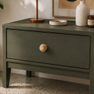 Bouton de meuble LYONNAIS, bois brut Ø30 mm | Cottage