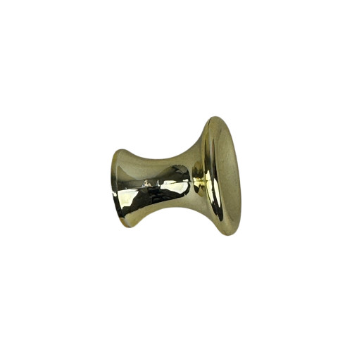 Bouton de meuble CUVETTE, Nylon doré Ø25 mm