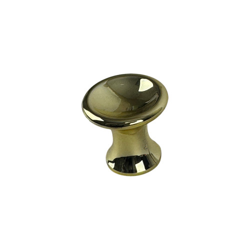 Bouton de meuble CUVETTE, Nylon doré Ø25 mm