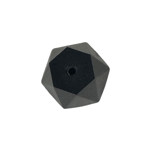 Bouton de meuble PREZIOSI, Nylon noir uni 33 mm | contemporain