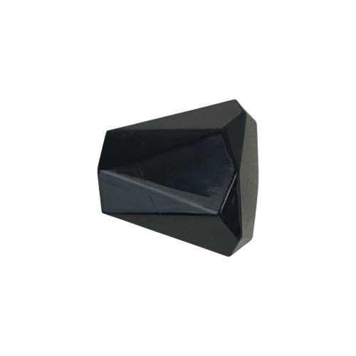 Bouton de meuble PREZIOSI, Nylon noir uni 33 mm | contemporain