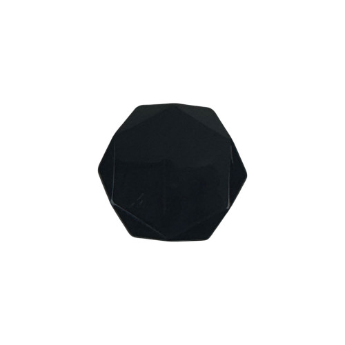 Bouton de meuble PREZIOSI, Nylon noir uni 33 mm | contemporain