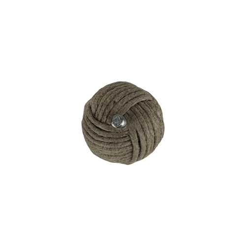 Bouton de meuble ROPE, Corde marron Ø35 mm | Nature