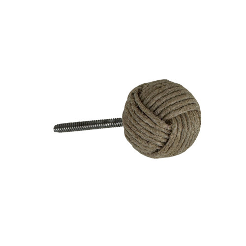 Bouton de meuble ROPE, Corde marron Ø35 mm | Nature