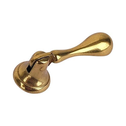 Poignée de meuble pendentif RUSTIQUE, laiton poli