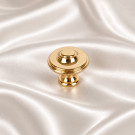 Bouton de meuble RENAISSANCE, laiton poli Ø25 | Classique Chic