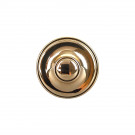 Bouton de meuble RENAISSANCE, laiton poli Ø25 | Classique Chic
