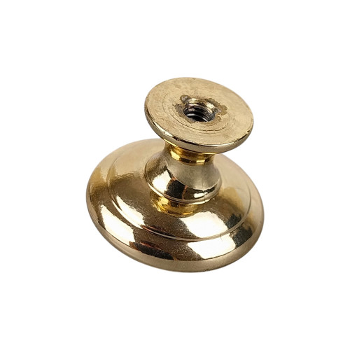 Bouton de meuble RENAISSANCE, laiton poli Ø25 | Classique Chic