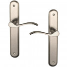 2 poignées de porte AGATHE, Laiton entraxe 195 mm