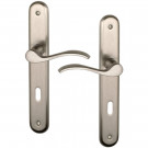 2 poignées de porte AGATHE, Laiton entraxe 195 mm