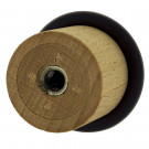 Butée de porte sol, Cylindrique bois