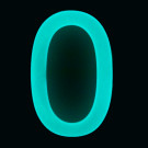 Chiffres adhésif, Night Shine