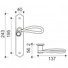 Poignée de porte, CARCASSONNE