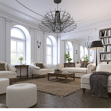 Ambiance classique chic chaleureux