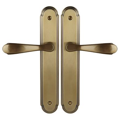 Poignée de porte CAMILLE finition patinée